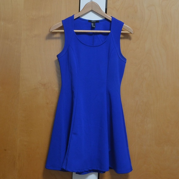 Forever 21 Dresses & Skirts - Blue Flare Dress